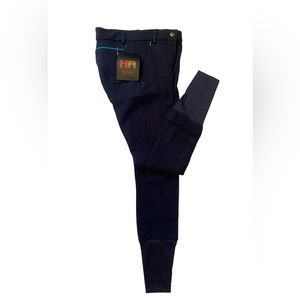 HR FARM Women’s Full Seat Silicone‎ Grip Breeches Horse Riding Jodhpurs Size Xxs